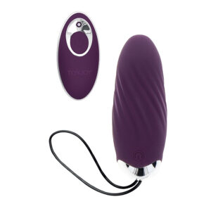 ToyJoy Eggstavagant — Vibrating Egg, Remote Control, Purple — Remote Control Vibrators — view 2