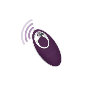ToyJoy Eggstavagant — Vibrating Egg, Remote Control, Purple — Remote Control Vibrators — view 4