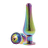 ToyJoy Twilight Bum Bijou — Jewelled Butt Plug, 9.2 cm, Rainbow — Anal