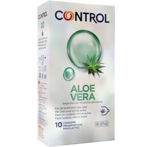 Control Aloe Vera — Condoms, 10 Pack — Classic Condoms