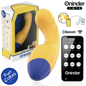 Oninder Love Buddy Master — G-Spot Vibrator, Yellow — App-Controlled Sex Toys