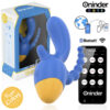 Oninder Love 3 Some — Rabbit Vibrator, App-Controlled, Blue — Anal