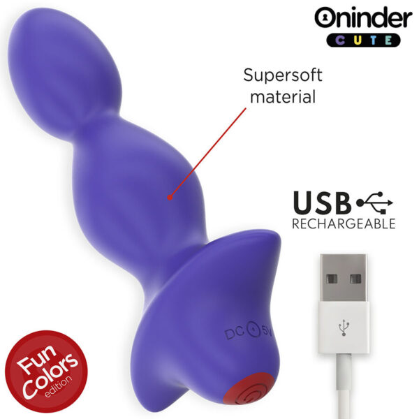 Oninder Love Butt — Anal Vibrator, App-Controlled, Purple — view 5