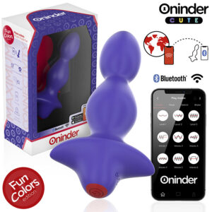 Oninder Love Butt — Anal Vibrator, App-Controlled, Purple