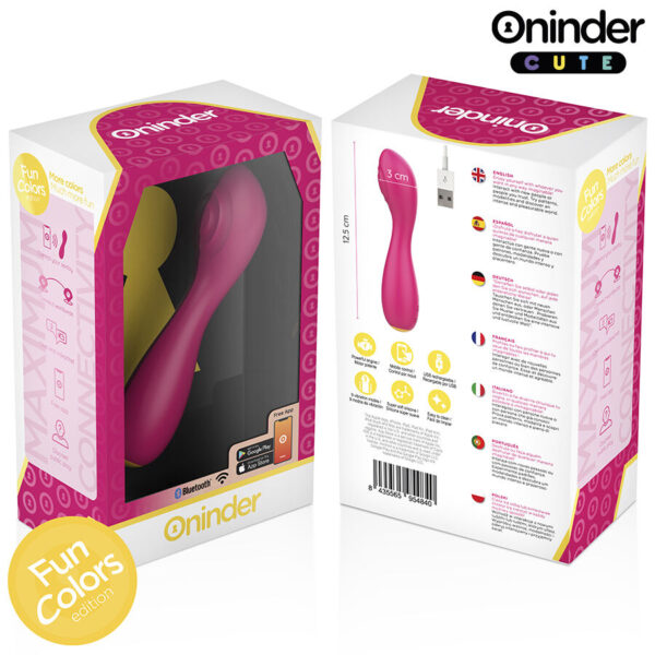 Oninder Love Buddy Master — G-Spot Vibrator, Pink — App-Controlled Sex Toys — view 2