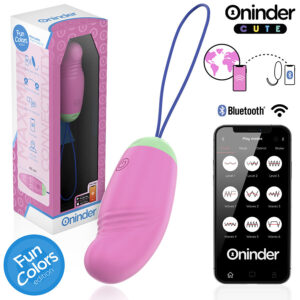 Oninder Love Pleasure 360 — Vibrating Egg, Light Pink — App-Controlled Sex Toys — view 2