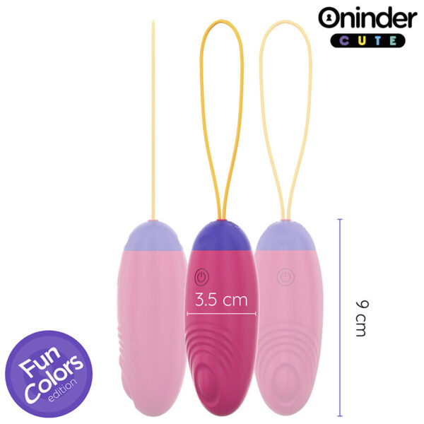 Oninder Love Pleasure Vibro-Wave — Vibrating Egg, Pink — App-Controlled Sex Toys — view 5