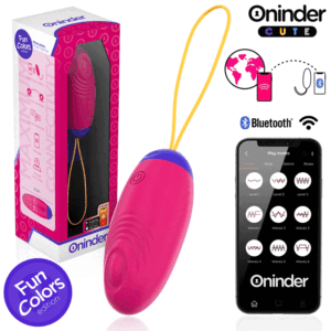 Oninder Love Pleasure Vibro-Wave — Vibrating Egg, Pink — App-Controlled Sex Toys — view 3