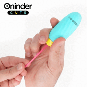 Oninder Love Pleasure — Vibrating Egg, App-Controlled, Turquoise — App-Controlled Sex Toys
