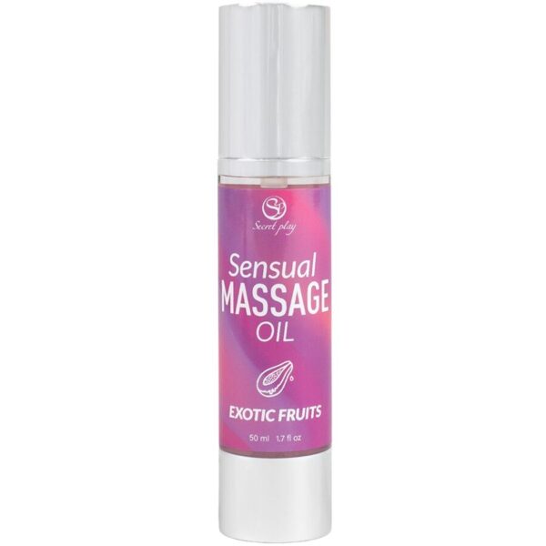 Secretplay Exotic Fruits — Massage Oil, 50 ml — Body Massage Oils