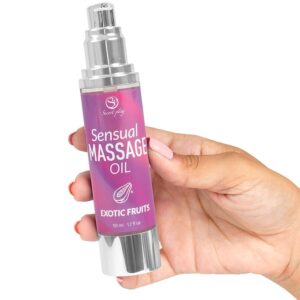 Secretplay Exotic Fruits — Massage Oil, 50 ml — Body Massage Oils — view 2