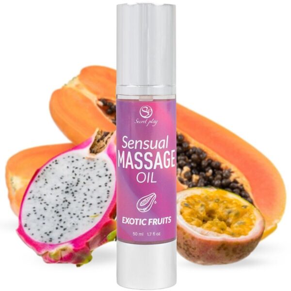 Secretplay Exotic Fruits — Massage Oil, 50 ml — Body Massage Oils — view 3