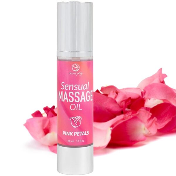 Secretplay Rose Petals — Massage Oil, 50 ml — Body Massage Oils — view 3