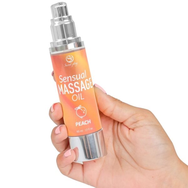 Secretplay Peach — Massage Oil, 50 ml — Body Massage Oils — view 2