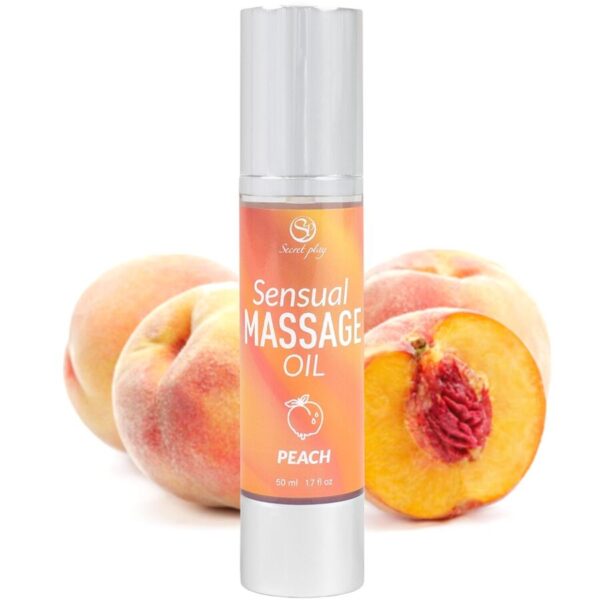 Secretplay Peach — Massage Oil, 50 ml — Body Massage Oils — view 3