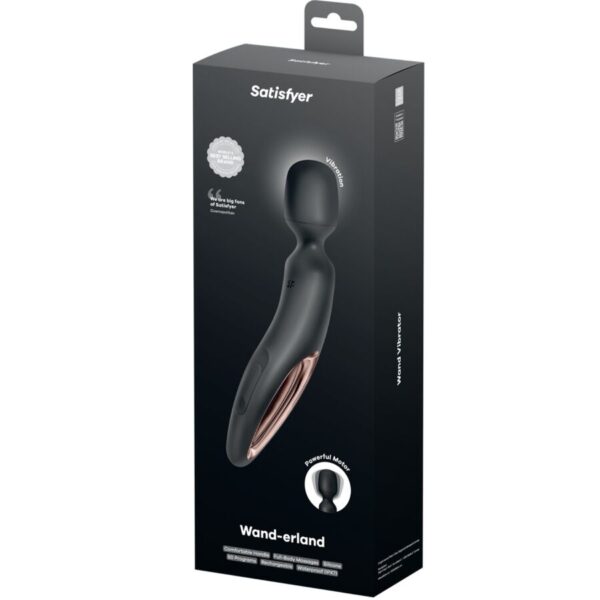 Satisfyer Wanderland — Wand Vibrator, Waterproof, Black — Vibrators — view 5