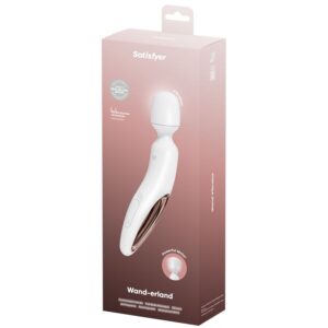 Satisfyer Wanderland — Wand Vibrator, Waterproof, White — Vibrators — view 4