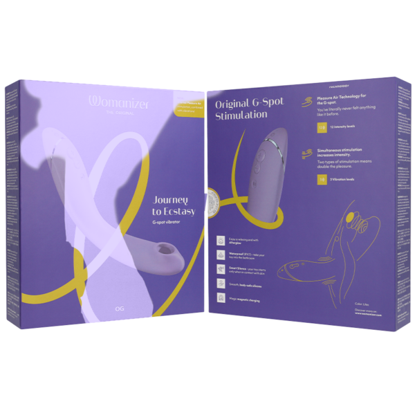 Womanizer OG — G-Spot Vibrator, Waterproof, Lilac — Air Pulse Vibrators — view 5