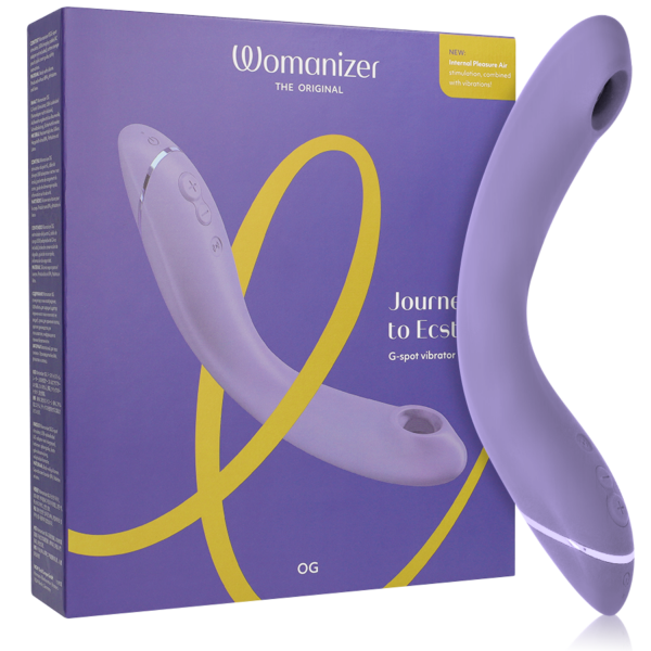 Womanizer OG — G-Spot Vibrator, Waterproof, Lilac — Air Pulse Vibrators