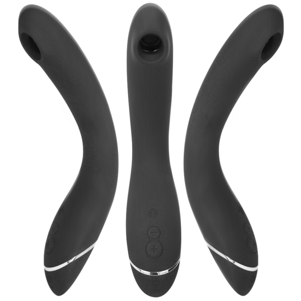 Womanizer OG — G-Spot Vibrator, Waterproof, Slate — Air Pulse Vibrators — view 2