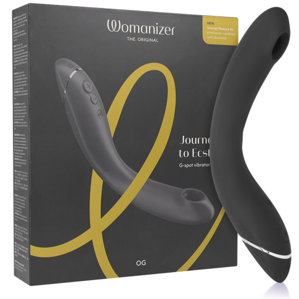 Womanizer OG — G-Spot Vibrator, Waterproof, Slate — Air Pulse Vibrators