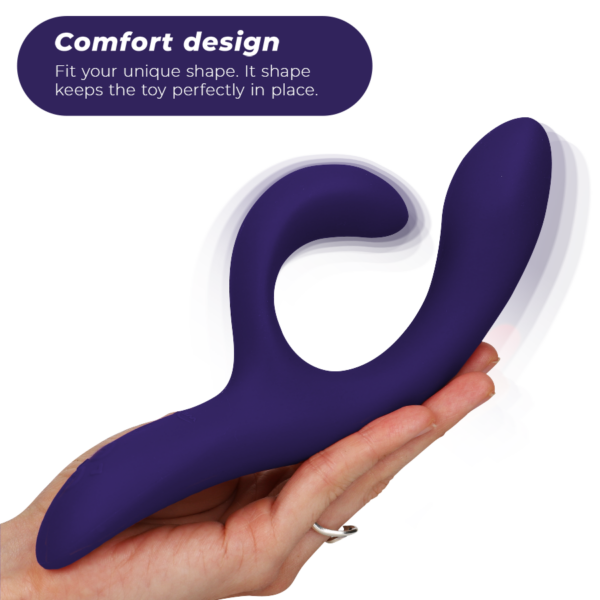 We-Vibe Nova 3 — Rabbit Vibrator, App-Controlled, Midnight Blue — App-Controlled Sex Toys — view 5