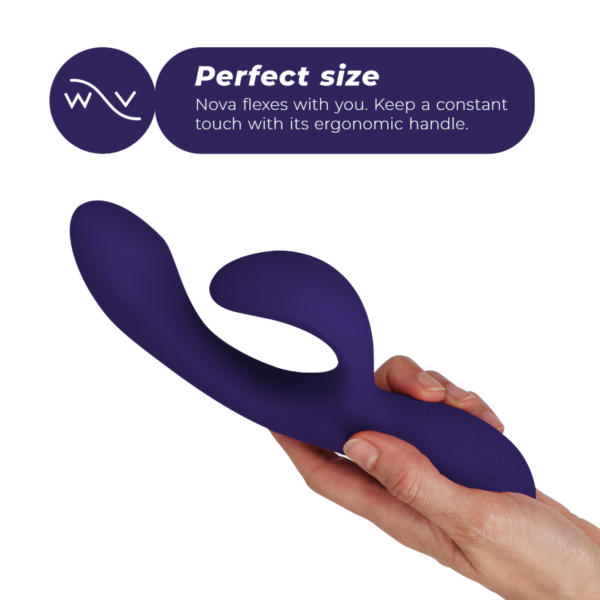 We-Vibe Nova 3 — Rabbit Vibrator, App-Controlled, Midnight Blue — App-Controlled Sex Toys — view 6