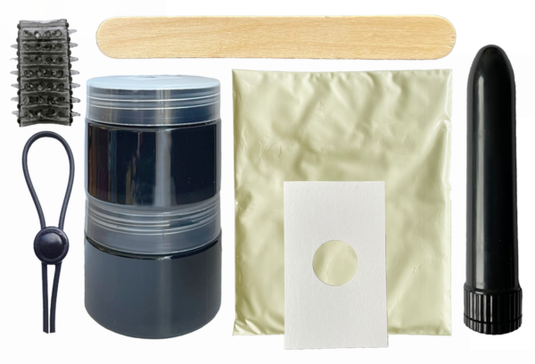 Cloneboy Vibrator — Penis Cloning Kit, Black — Dildos — view 2