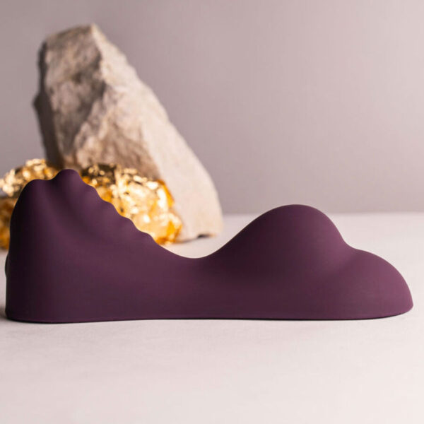 Rocks-Off Ruby Glow Sit-On — Clitoral Vibrator, Purple — Clitoral Stimulators — view 3