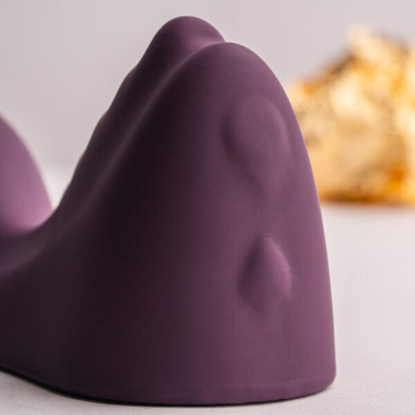Rocks-Off Ruby Glow Sit-On — Clitoral Vibrator, Purple — Clitoral Stimulators — view 7