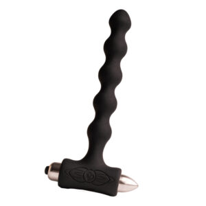 Rocks-Off Petite Sensations Pearls — Anal Vibrator, Black