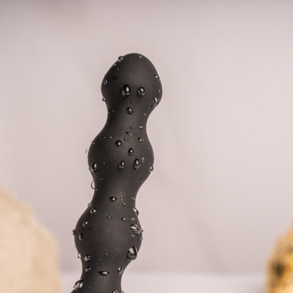 Rocks-Off Petite Sensations Pearls — Anal Vibrator, Black — view 7