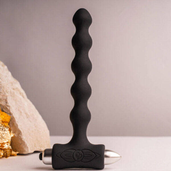Rocks-Off Petite Sensations Pearls — Anal Vibrator, Black — view 9