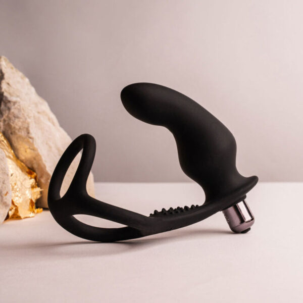 Rocks-Off Ro-Zen Pro — Prostate Vibrator, Rechargeable, Black — Anal — view 5