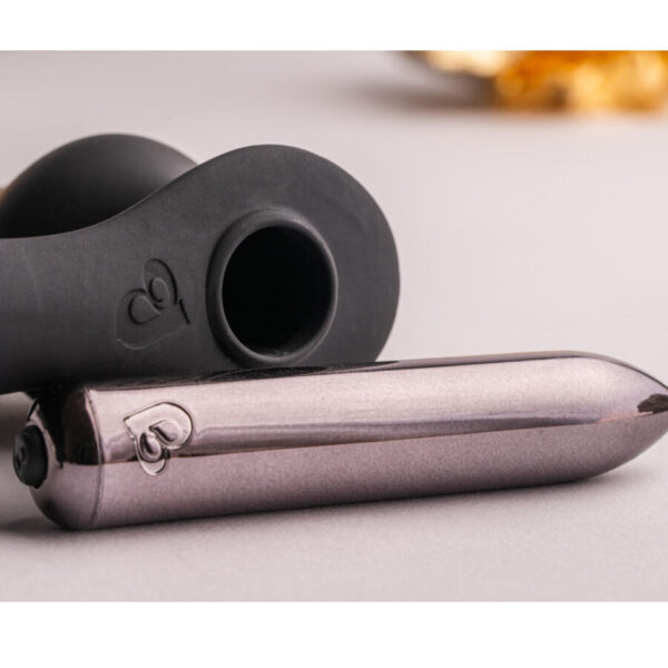 Rocks-Off Ro-Zen Pro — Prostate Vibrator, Rechargeable, Black — Anal — view 6