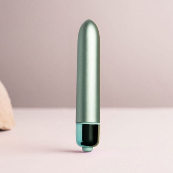Rocks-Off RO-90 Aqua Lily — Bullet Vibrator, Waterproof, Green — Bullet Vibrators — view 3