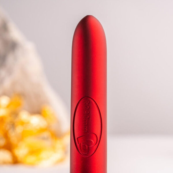 Rocks-Off RO-90 Scarlet Velvet — Bullet Vibrator, Waterproof, Red — Bullet Vibrators — view 6