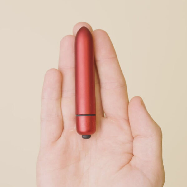 Rocks-Off RO-90 Scarlet Velvet — Bullet Vibrator, Waterproof, Red — Bullet Vibrators — view 8