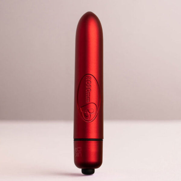 Rocks-Off RO-90 Scarlet Velvet — Bullet Vibrator, Waterproof, Red — Bullet Vibrators — view 9