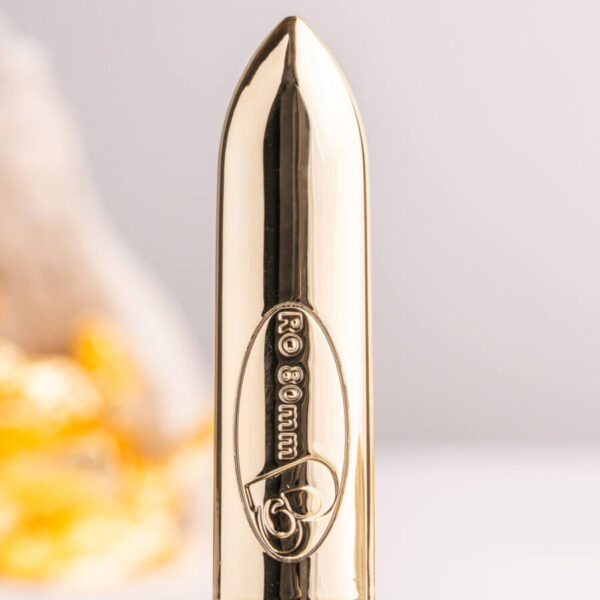 Rocks-Off RO-80 Champagne — Bullet Vibrator, Waterproof, Gold — Bullet Vibrators — view 2