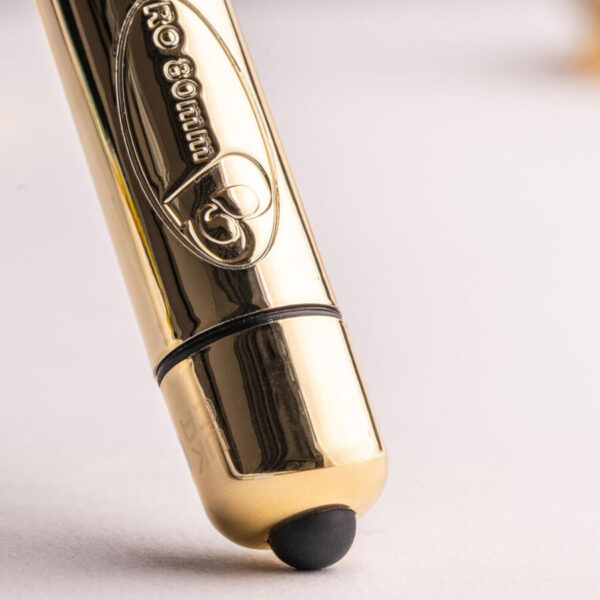 Rocks-Off RO-80 Champagne — Bullet Vibrator, Waterproof, Gold — Bullet Vibrators — view 4