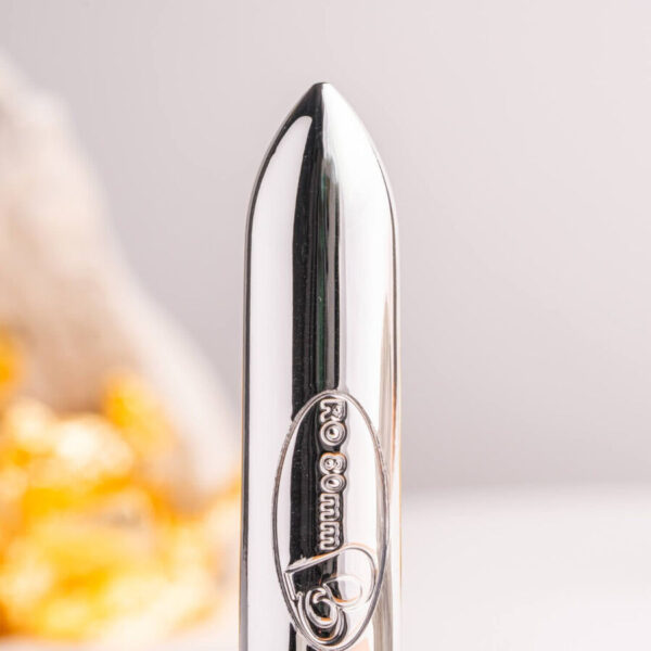 Rocks-Off RO-80 Chrome — Bullet Vibrator, Waterproof, Silver — Bullet Vibrators — view 2