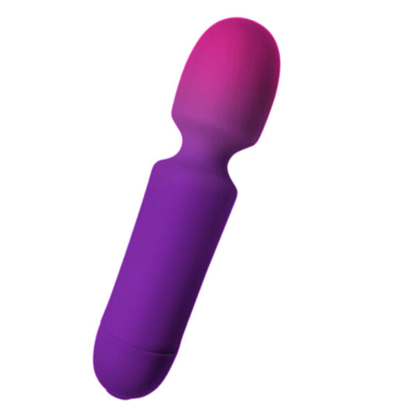 Rocks-Off Glo-Girl Mini — Wand Massager, Waterproof, Purple — Mini Vibrators