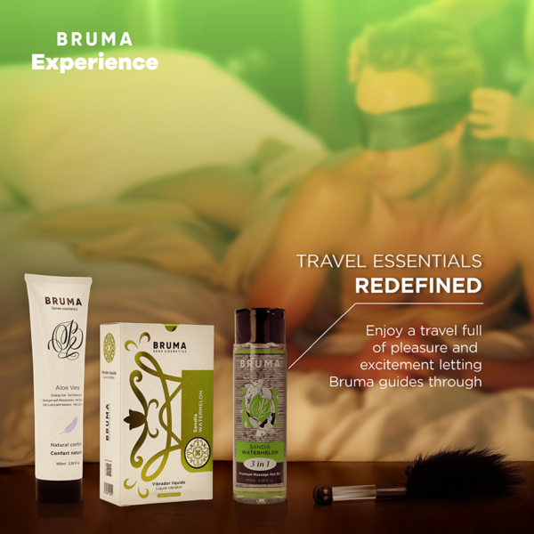 Bruma Xperience Vibro-Orgasmic — Gift Set, Watermelon — Massage Kits & Gift Sets — view 6