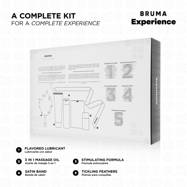 Bruma Xperience Orgasm Enhancer — Gift Set, Piña Colada — Massage Kits & Gift Sets — view 4