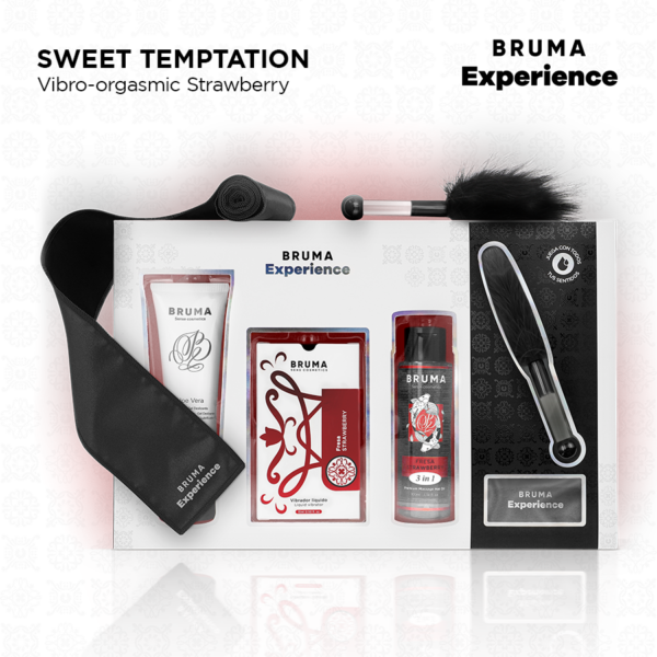 Bruma Xperience Vibro-Orgasmic — Gift Set, Strawberry — Massage Kits & Gift Sets — view 6