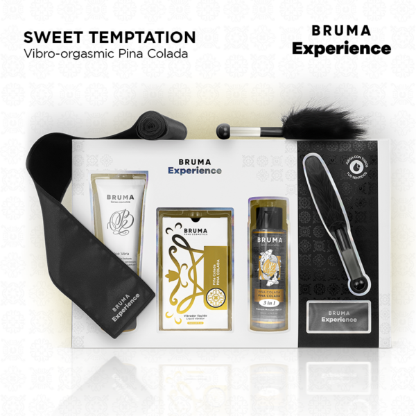 Bruma Xperience Vibro-Orgasmic — Gift Set, Piña Colada — Massage Kits & Gift Sets — view 7