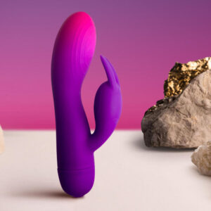 Rocks-Off Glo-Girl — Rabbit Vibrator, Waterproof, Purple — Rabbit Vibrators — view 4