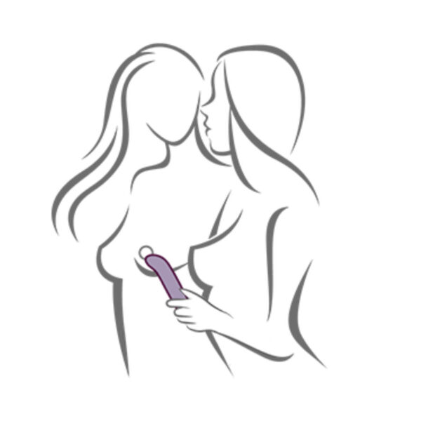 Rocks-Off Chaiamo G — G-Spot Vibrator, Rechargeable, Purple — G-Spot Vibrators — view 4