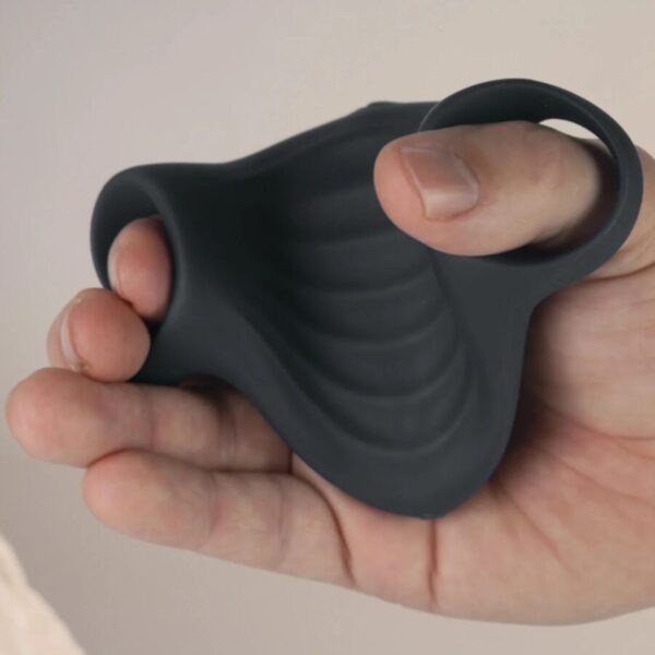 Rocks-Off Palm — Vibrating Masturbator, Rechargeable, Black — Male Masturbators — view 4